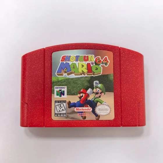 Tarjeta De Juego Shotgun Mario 64 Para N64 Games Cartridge 6