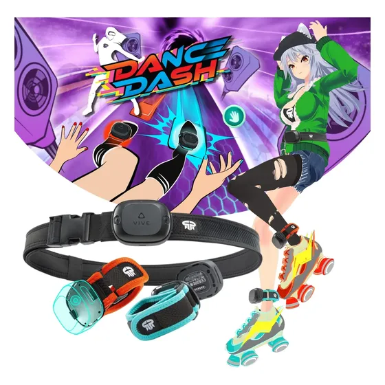 Correas Vr Rebuff Reality Para Vive Tracker Full-body Dance