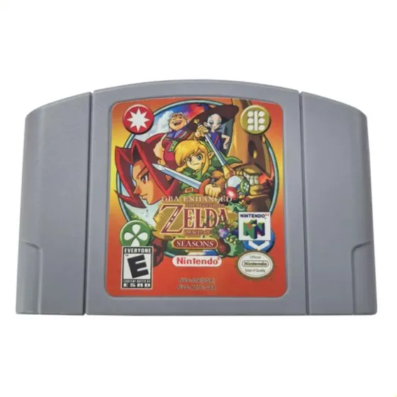 The Legend Of Zelda Oracle Of Seasons Gba Mejorado Para N64