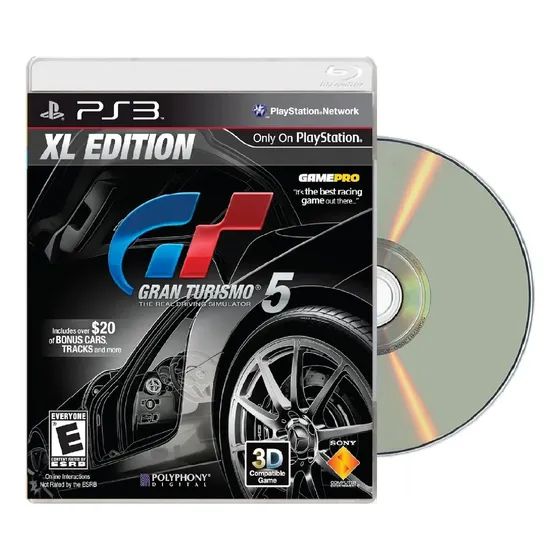 Gran Turismo 5 Xl Edition Ps3 Físico Sellado Nuevos