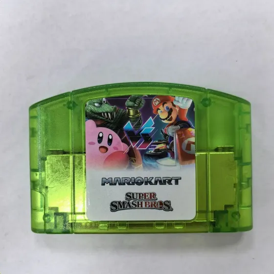 Tarjeta De Juego Mario Kart Super Smash Bros. 2 En 1 Para N6