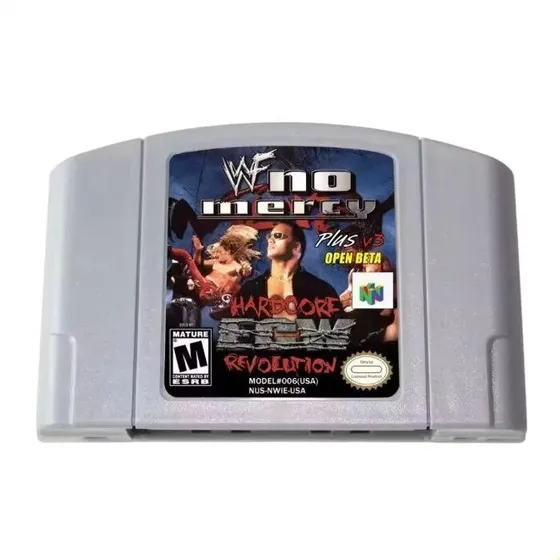 Beta Abierta De Wwf No Mercy Plus V3 Para N64