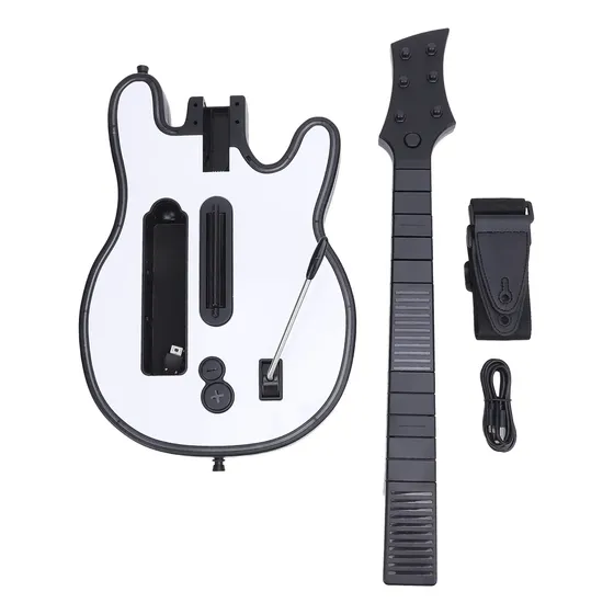 Guitarra Para Mando De Juegos Inalámbrico Touch Sensitive Ne