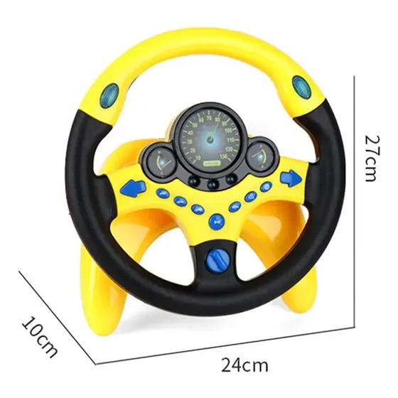 Set De Volante De Para Niños, Simulación De Conducci