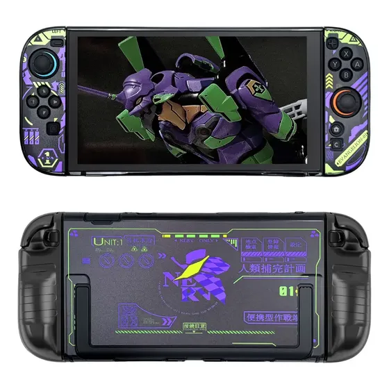 Funda Protectora Rígida Evangelion Para Nintendo Switch 2