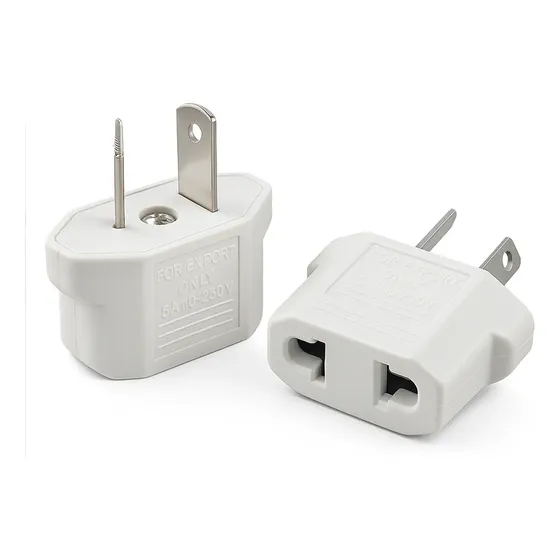 Ficha Adaptador 3 Patas Planas A 2 Redondas Y Americana Mig
