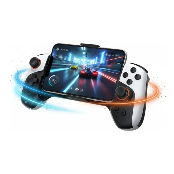 Joystick Bluetooth Extensible Con Vibración Celular Y Pc