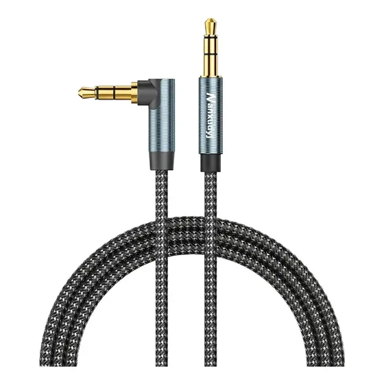 Cable Aux Nanxudyj 3.5 Mm Stereo Angulo 90 Grados