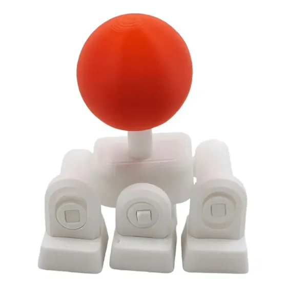 Joystick Gamer Teclado Mecánico Gamer Wasd Fps Arcade Pc