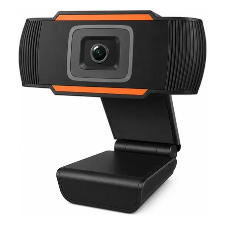 Cámara Web Zoom Streaming Videollamada Pc  Notebook  Usb Negro