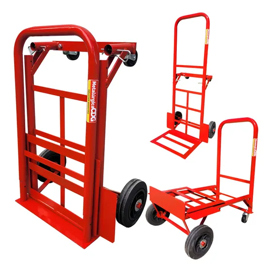 Carro Zorra Plegable Plataforma Portabultos Capacidad 140kg