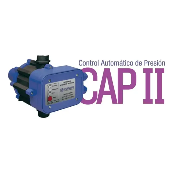 Control Automático de Presión CAP II Pluvius