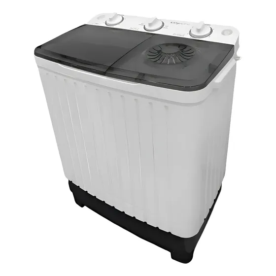 Lavarropas Kanji Twin Lava & Seca Xpb55-655sp 5kg Blanco