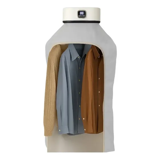 Secador De Ropa Portatil Plegable 600w Temporizador