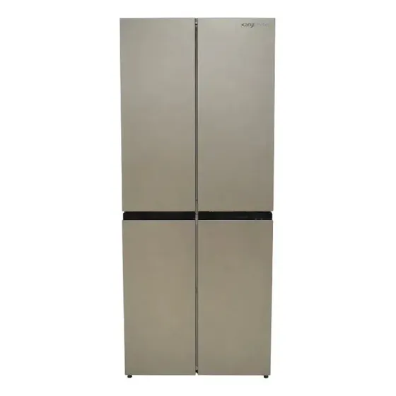 Heladera No Frost Kanji Kjh-sf380ge 380lts Multi Door Plata Gris Oscuro