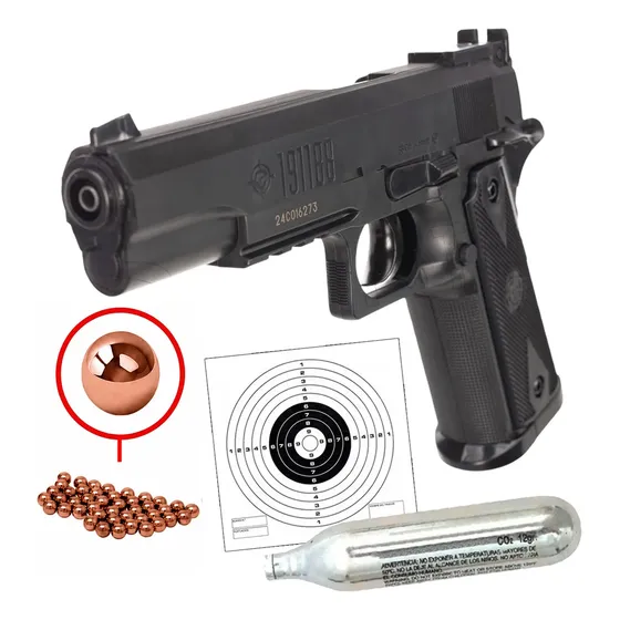 Pistola Co2 Crosman 40001g 4.5mm 480 Ft/s Aire Comprimido