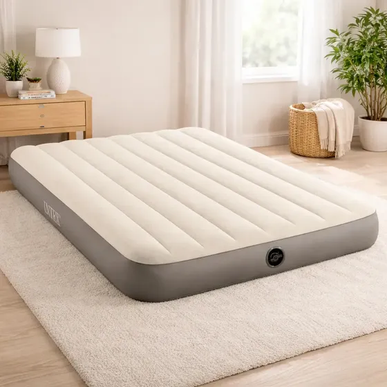 Colchon Inflable 2 Plazas Intex Dura-beam 64102 Deluxe