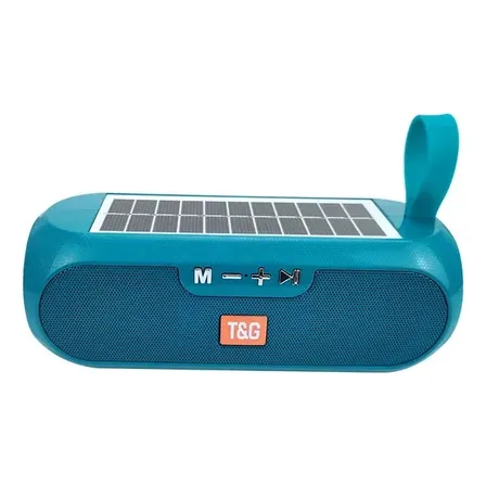 Altavoz Solar Bluetooth, Subwoofer Inalámbrico Portátil, Radio Fm