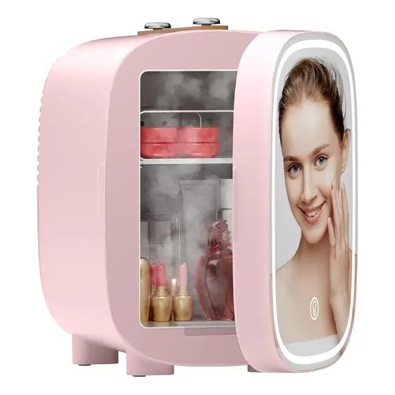 Heladera Para Skincare Ligiant Df01a De 4 L Con Espejo Y Luz