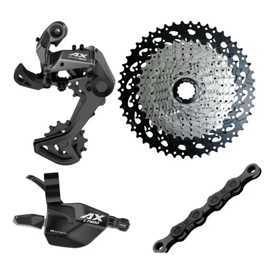 Kit Transmisión Bicicleta Monoplato 1x12 11-50t Ltwoo