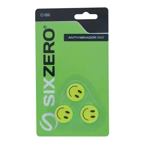 Antivibrador Sixzero Face Para Raquetas De Tenis Blister 3 Unidades