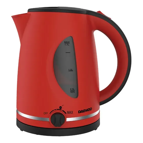 Pava Eléctrica Con Corte Mate De 1,7litros 2200w Daewoo