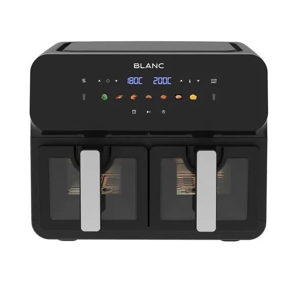 Freidora De Aire Doble Blanc Digital 9l 1700w Bfnd9 9 Litros