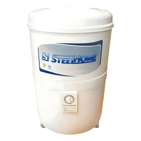 Lavarropas Semi Automático Steel Home Lrsh56sb0 5 Kg Color Blanco
