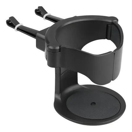 Portavasos Para Auto Universal Negro Apto Mate Negro