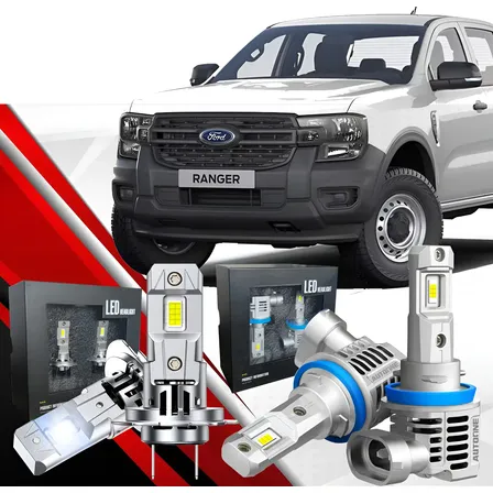Kit Lamparas Led Ranger Xl 2024 2025 Luces Bajas Y Altas