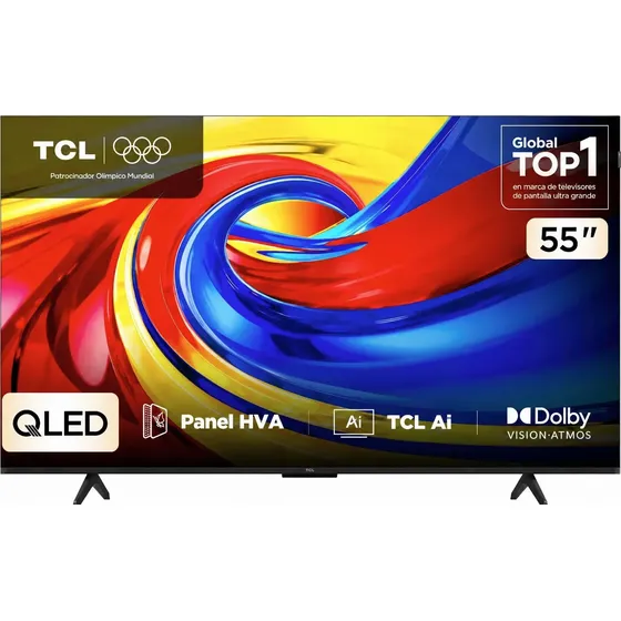Televisor Tcl 55  55p7l Qled Uhd 4k Google Tv
