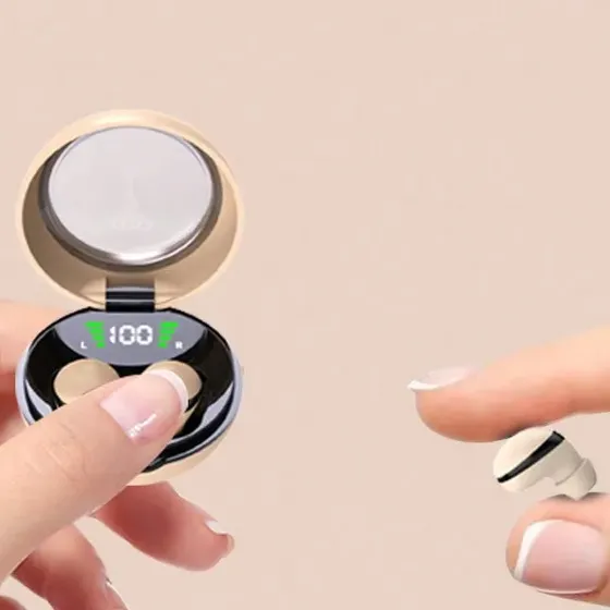 Auriculares Mini Bluetooth Para Dormir Con Estuche