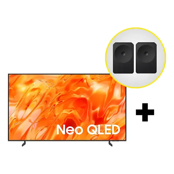 Combo Tv Samsung Neo Qled 55 Qn70h + 2 Parlantes Ls70h