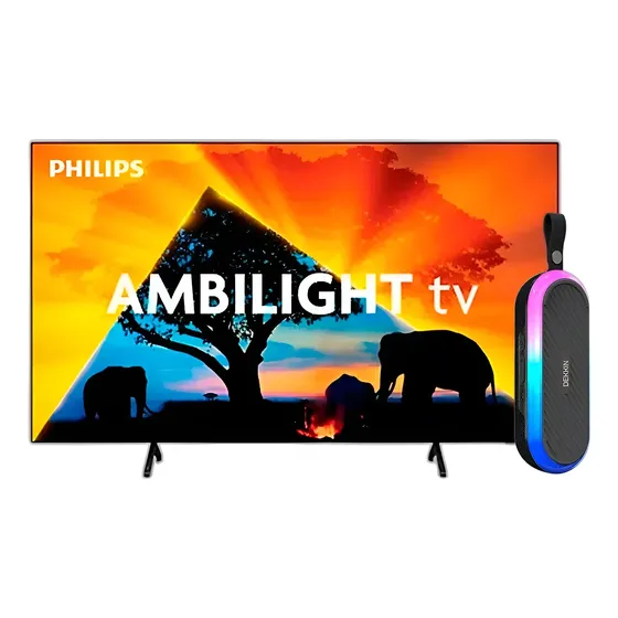 Combo Smart Tv Philips 65  Oled 4k + Parlante Bt Dekkin