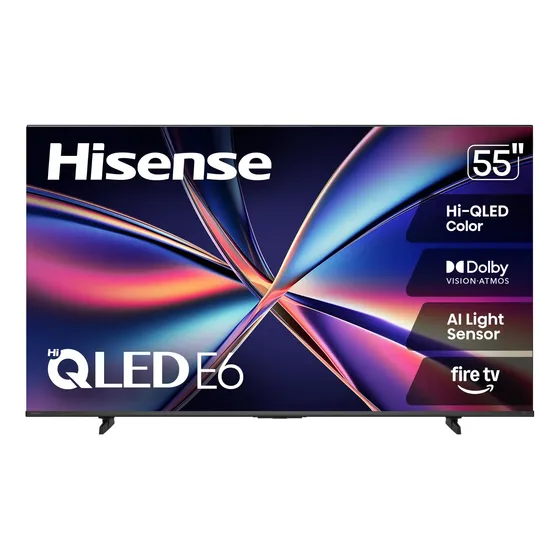 Smart Tv Hisense 55e6qf Qled 4k Uhd 55 Pulgadas