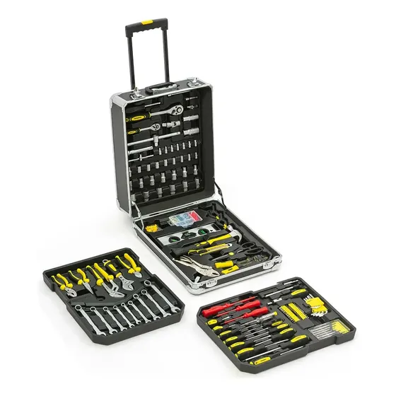 Kit Set Herramientas Kuper Racing 295 Piezas Valija Maletin Negro