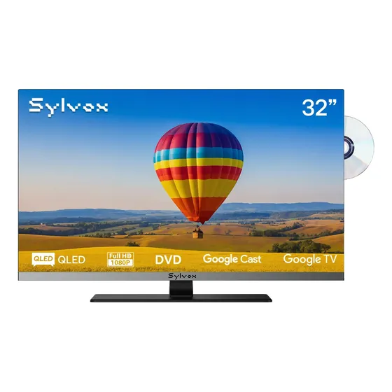 Televisor Sylvox Limo Qled 32 Full Hd Dvd Google Tv 110 V
