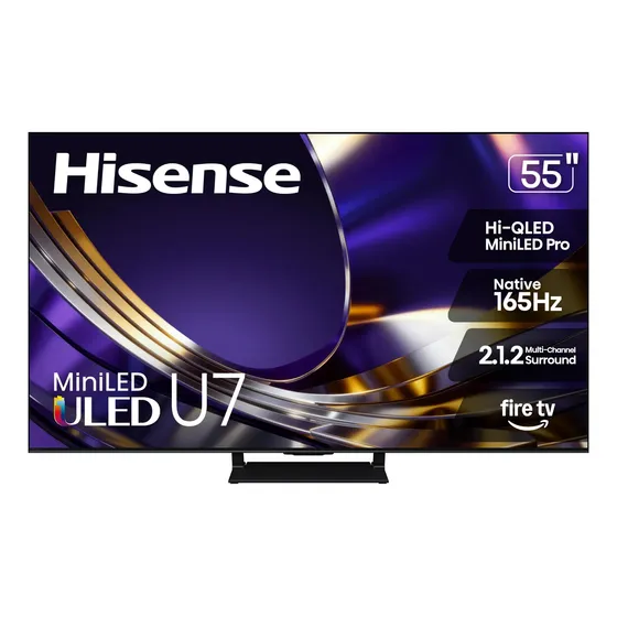 Smart Tv Hisense 55u7sf 55 Pulgadas 4k Uhd Hi-qled Mini-led