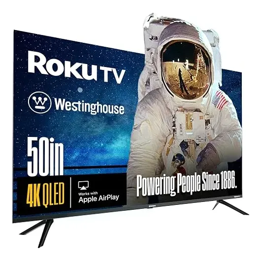 Televisor Westinghouse Roku Tv 50 Pulgadas Qled 4k Uhd