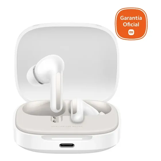 Audífonos Xiaomi Redmi Buds 6 Bluetooth Color Blanco