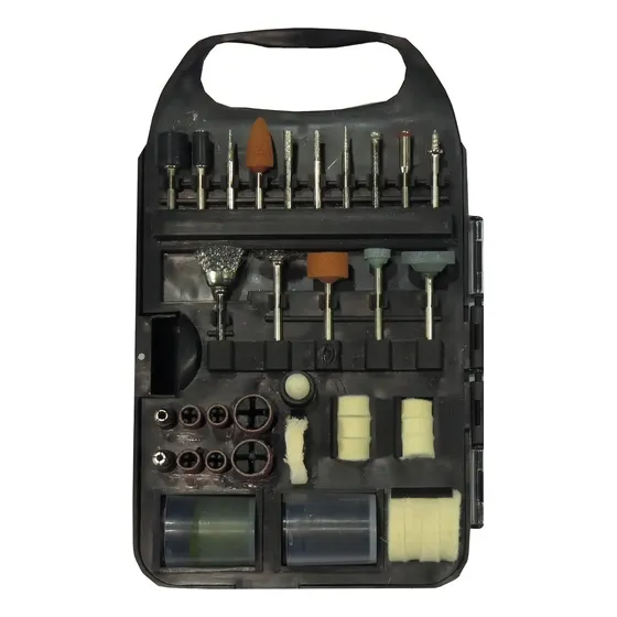 Juego Set Para Minitorno 72 Accesorios Tactix Con Estuche