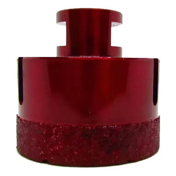 Copa Diamantada 65mm Para Porcelanato Cerámica Aliafor Rosca M14