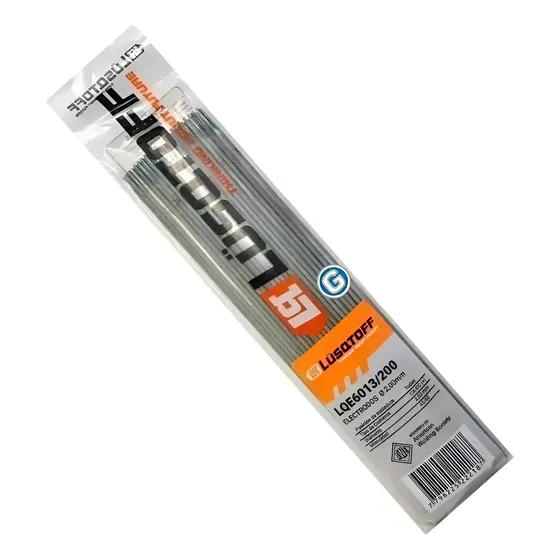 Electrodos Soldar 6013 Lusqtoff De 2 Mm X 1 Kg. Punta Azul