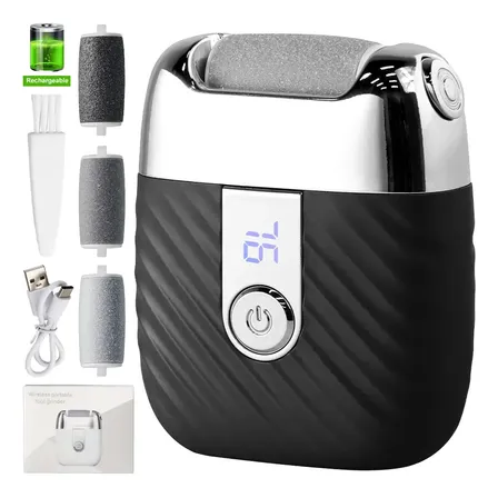 Quita Callos Eléctrico Recargable Para Pies Mjq-ws-688-black-usb