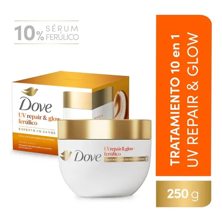 Tratamiento De Rescate 10 En 1 Uv Repair & Glow 250g Dove