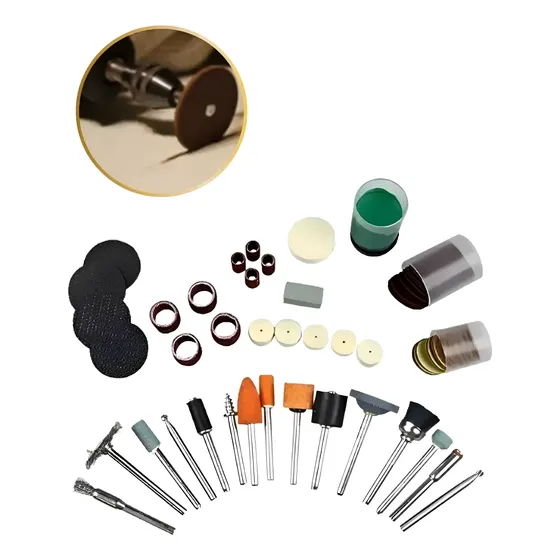 Acesorios Kit 105 Piezas Para Mini Torno Manicura Artesano