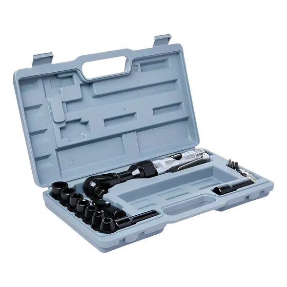 Llave Crique Neumatica Compresor 1/2 Pulgada Maletin 16 Pcs