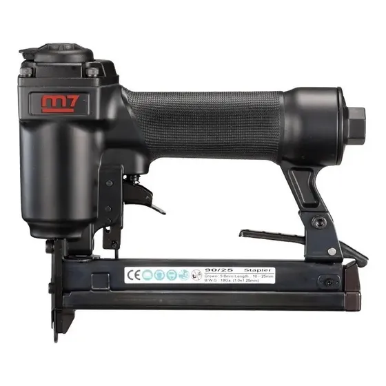 Engrampadora Neumática Mighty Seven M7 Su-9025 90 Psi Grapas 5.8mm 10-25mm
