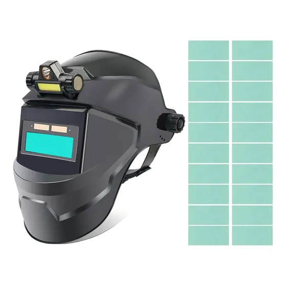 Casco De Soldadura Con Oscurecimiento Automático, Máscara De