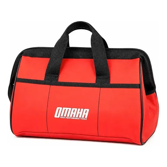 Bolso Para Herramientas Resistente 31x17x24cm 12 Ltros Omaha Rojo